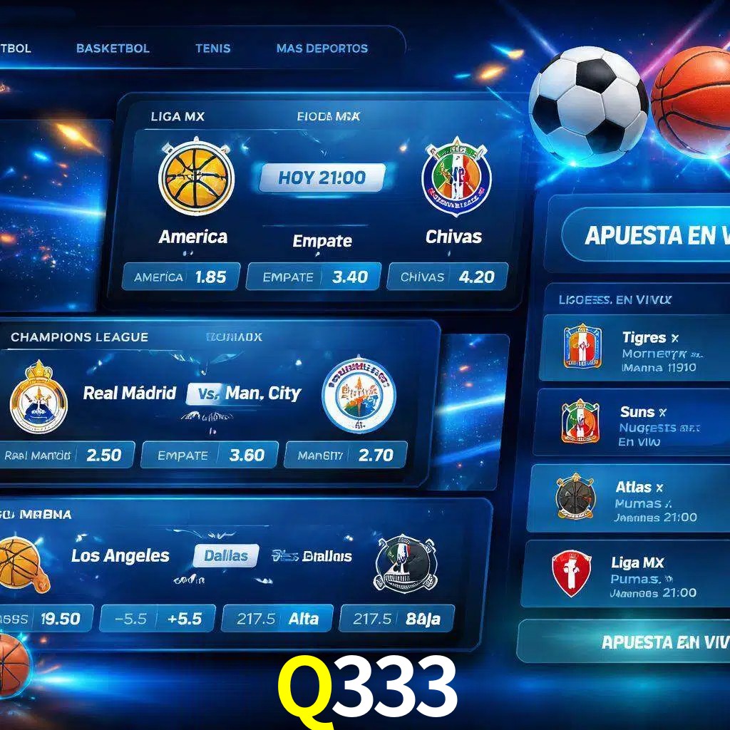 Mercados de apuestas deportivas Q333 para jugadores en México